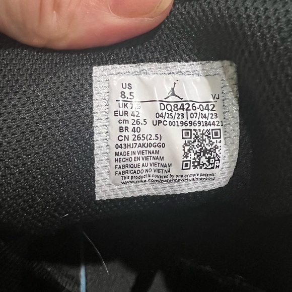 Air Jordan 1 Mid Men’s Shoes Royal Blue 8.5 - Picture 6 of 6